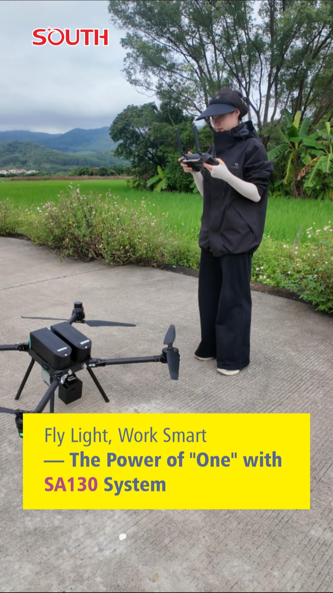 Fly Light, Work Smart &mdash; The Power of &ldquo;One&rdquo; with SA130 System 